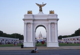 Trump Says Proposed D.C. Triumphal Arch Will Double as Military Complex
