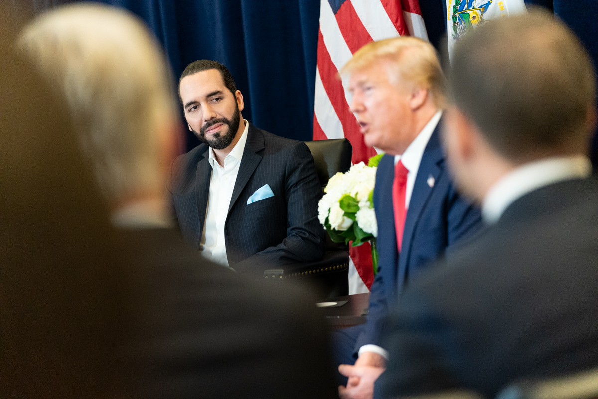 Booming El Salvador Begs U.S. Migrants To Return, But The Media Keep Lying About It UNGA Trump Bilateral Meeting