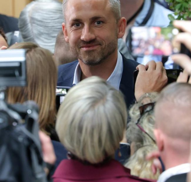 Anti-immigration party wins landslide victory in Germany, just short of majority