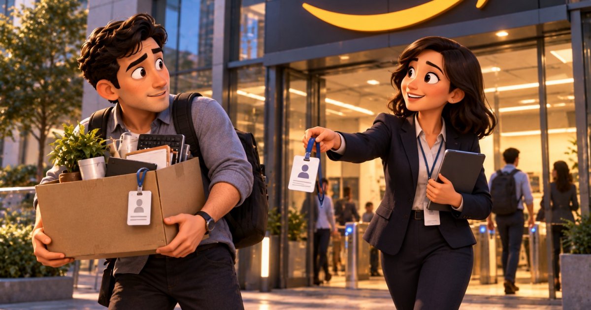 Amazon Is Rehiring Laid-Off Workers for AI and Cloud Jobs After 30,000 Cuts amazon 1