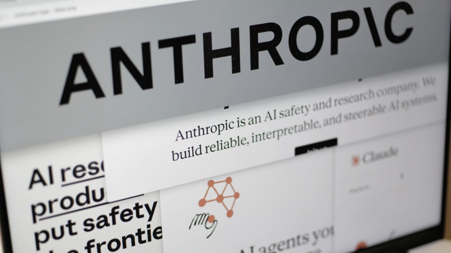 Anthropic researchers warn out-of-control AI could destroy humans anthropic homepage 02262026 AP26182544649628 1