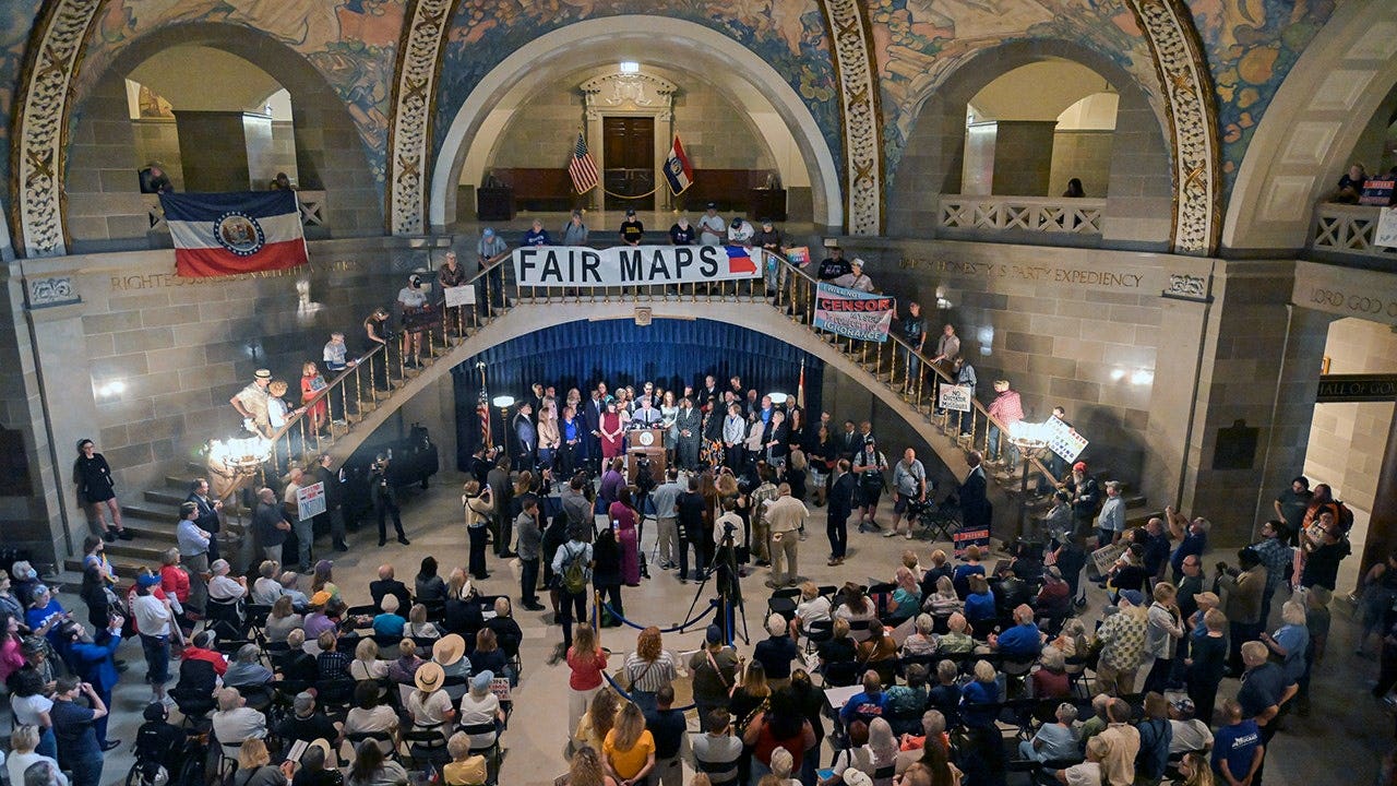 Supreme Court to hear Missouri redistricting case for third time anti redistricting protesters missouri