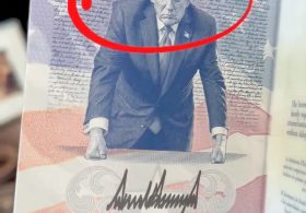 Eric Trump shares a video showing his new passport featuring President Trump…