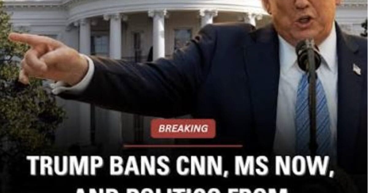 President Trump Bans Fake News Outlets From the White House ban 1200x630 1