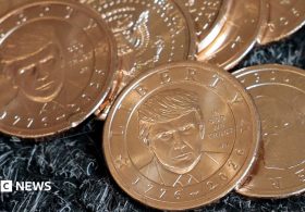 Trump $1 coin makes him first president on US currency in a century
