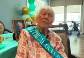 Texas Woman Celebrates 105th Birthday, Credits ‘the Good Lord’ for Her Long Life