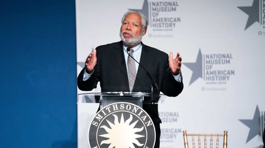 With Lonnie Bunch’s ouster, Trump chills free speech at the Smithsonian  bunch lonnie smithsonian 02202026 AP26051638918858 2