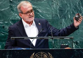 Iranian President Addresses UN While Holding A Thermal Detonator