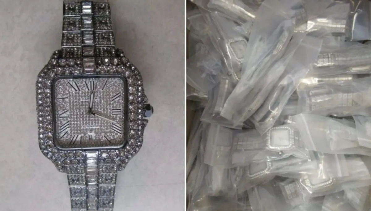 Fake Cartier watches with $28 million retail value seized entering US from China cbpcartierwatches e1790778900716