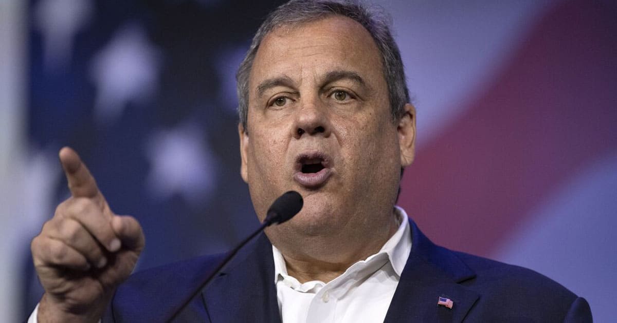Anti-Trump Republican Chris Christie Floats Third White House Run in 2028 chris christie no labels presidential ticket