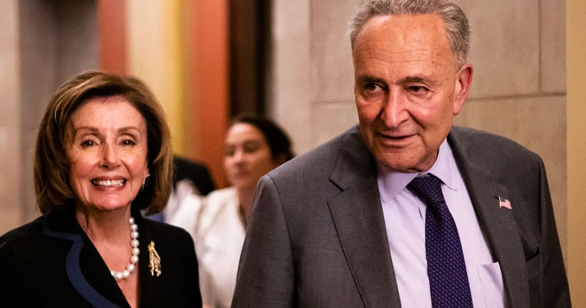 Senate Democrats Block Congressional Stock Trading Ban and Voter ID Bill chuck schumer nancy pelosi insider trading ban