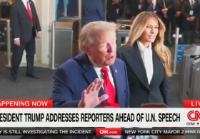 Trump rages at CNN’s Kaitlan Collins in wild moment before big un speech: ‘You should not be here!’…