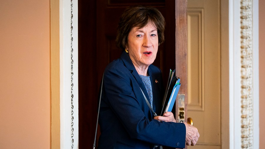 Collins’s Kavanaugh vote becomes key weapon for opponents collinssusan 080526gn01 w