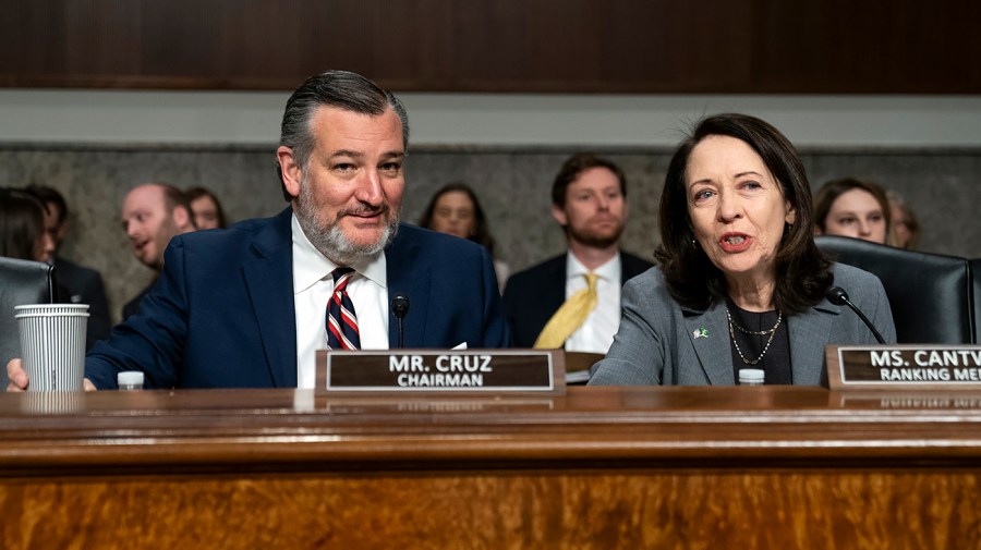Interest groups spend $31 million lobbying Congress on Cruz, Cantwell college sports bill cruzted cantwellmaria 040225gn02 w