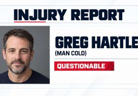 Dad (Man Cold) Listed As Questionable For Sunday
