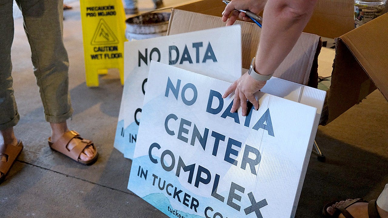 Welder turned lawmaker sees a ‘nuclear bomb for work’ — and a chance to help blue collar Americans davis west virginia data center protest 2