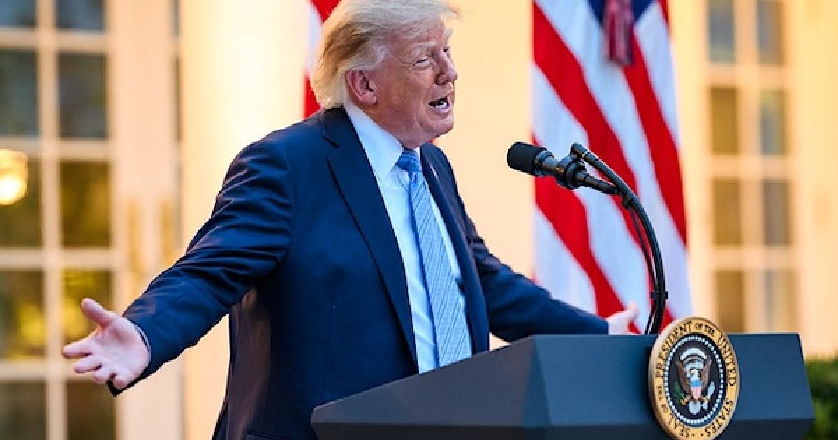 Trump-appointed judge gets media lawsuit over White House ban, but president is NOT happy donald trump arms out seriously what 1200x630 1