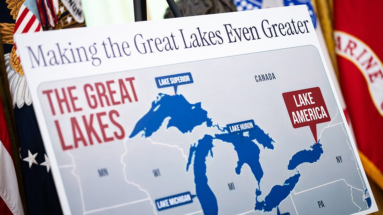 Majority of Americans reject Trump’s renaming of Lake Ontario to Lake America, poll finds donald trump lake america