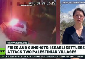 Zionist West Bank occupation mobs are burning Palestinian homes