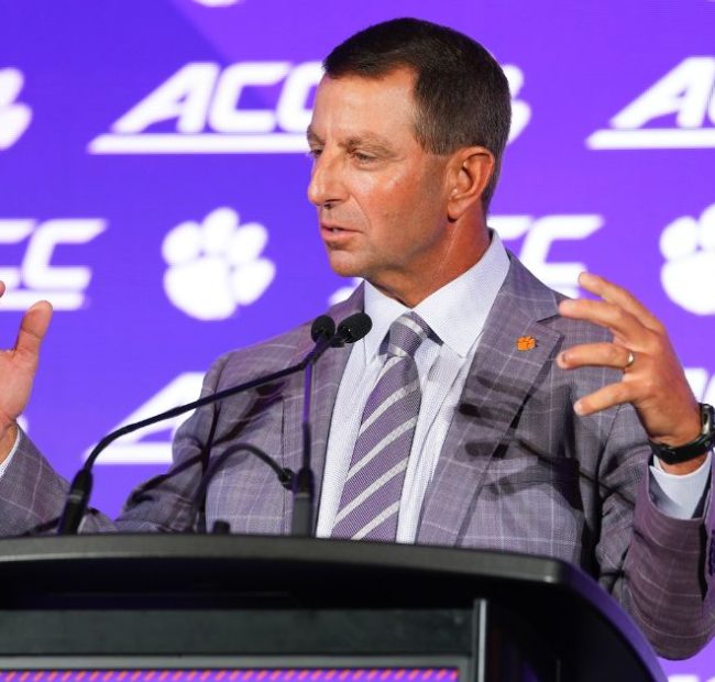 Clemson’s Dabo Swinney Lost Big to LSU’s Lane Kiffin Saturday, But He’s Fighting for More Than a Single Game