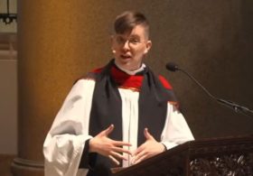 Priest Goes Viral for ‘God Is Trans’ Speech: A Community Note Citing Luke Completely Destroyed Her Argument