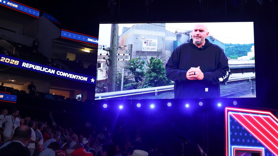 Fetterman’s GOP convention appearance raises questions about his political future etterman 091126 Bolton Getty Kevin Dietsch