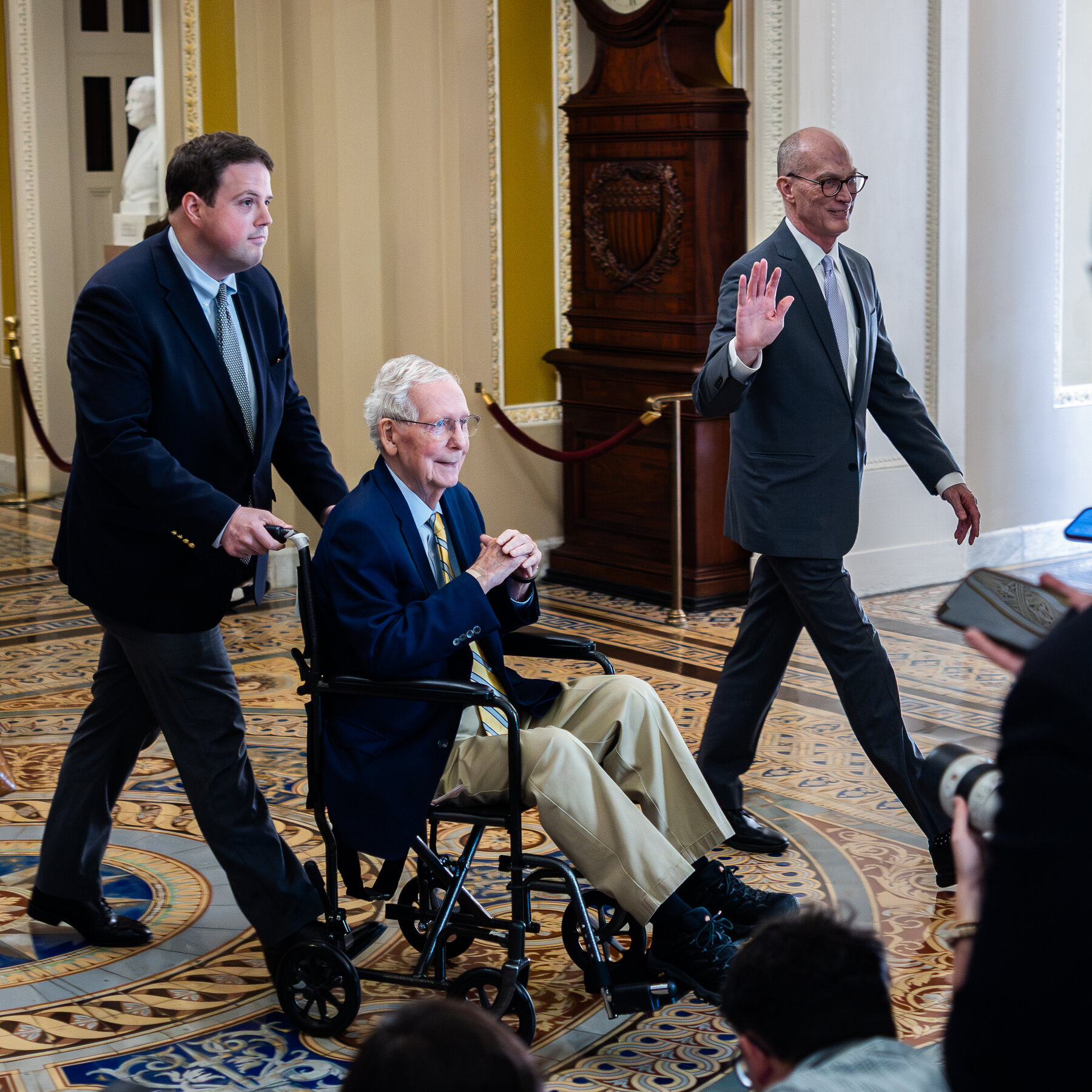McConnell Returns to Senate After Three Months Away g mediumSquareAt3X 3