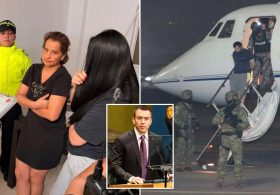 Colombian police capture wife and daughter of notorious Ecuadorian gang leader extradited to the US