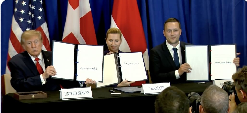 GREENLAND DEAL: Leaders of Denmark, Greenland Heap Praise on Trump greenland deal