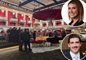 Wedding reception for ex-Trump official Alina Habba and Turkish billionaire begins at posh NYC hotel