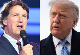 Tucker Carlson declares Trump should be ‘removed from office’ after he ‘threatened’ to ‘annihilate’ Iran…