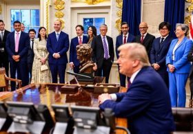 President Trump Says America’s AI Giants Just Signed A ‘Morally Binding’ Pact