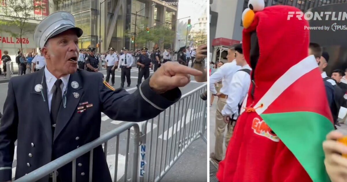 NYC firefighter rips 9/11 agitator: ‘Go back to f**king Palestine… and take Mamdani, AOC and Hochul too!’ ighter pro palestinian agitator 1200x630 1