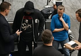Footage Shows Moment Federal Agents Swarmed Eric Swalwell At Airport To Seize Electronic Devices