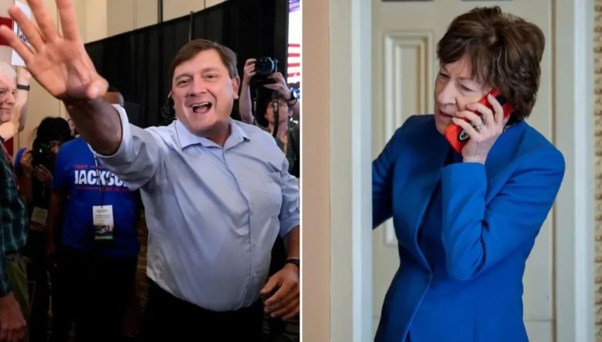 Troy Jackson fires back at Susan Collins over relationship comment image collage h8i67vk8u 1788644039474 e1788644146534