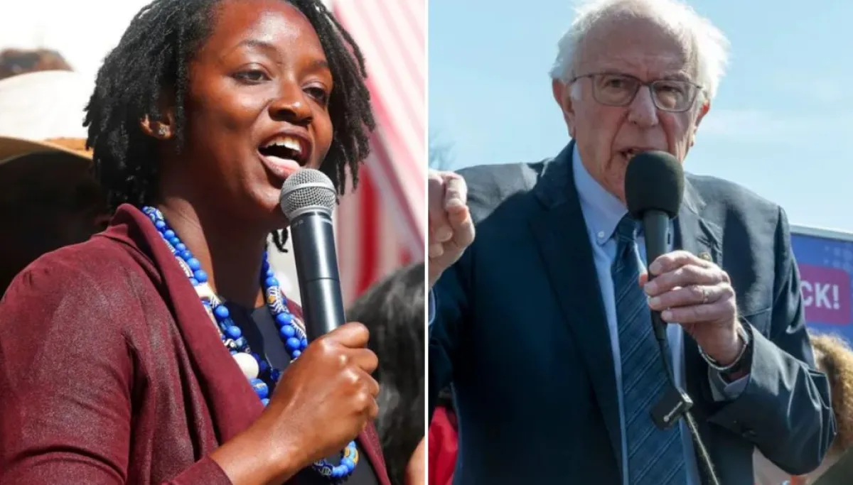 Bernie Sanders sends millions to Florida to help Angie Nixon in race progressives say leadership left behind image collage mdiksas5b 1790769397445 e1790774664835