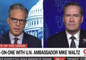Jake Tapper BEGS Ambassador Mike Waltz to Ask President Trump to “Let CNN Back in the Pool” For Air Force One