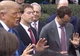 Trump Slams CNN During Press Conference with AI Executives – “She’s Fake News, CNN, the Worst!”
