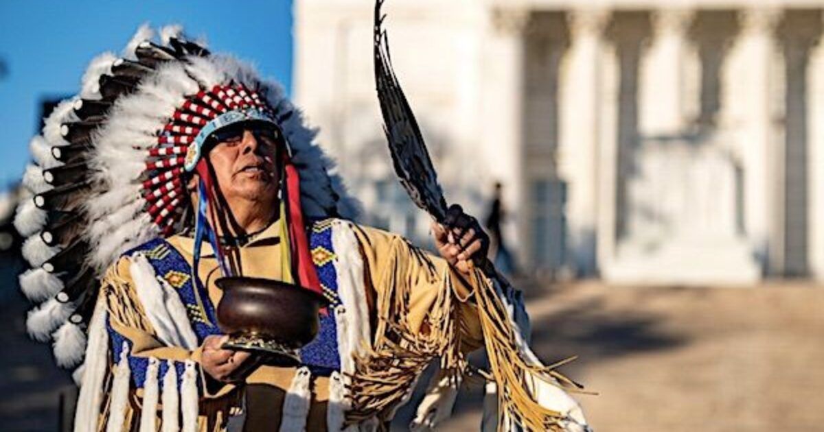 Censored: Prof who satirized university’s ‘land acknowledgement’ sued: Here’s the result indians headdress native americans jpg 1200x630 1