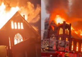 Another Historic American Church Burns to the Ground as Attacks on Christianity Surge