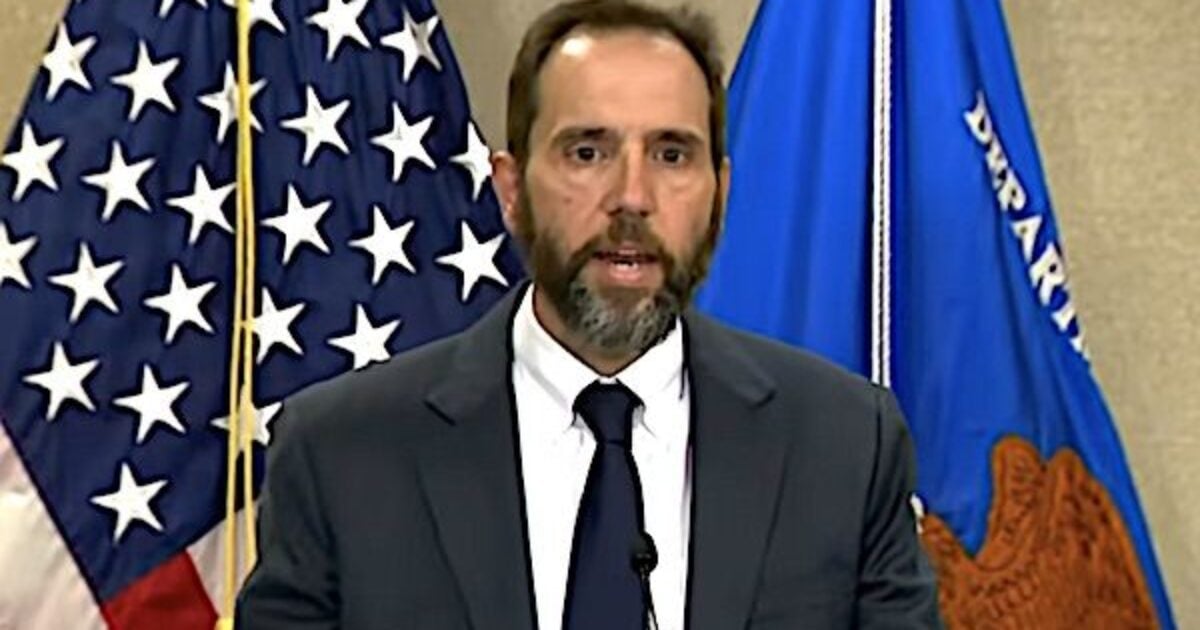 Congressional report: Special counsel blamed Trump for the unconstitutional seizure of records jack smith speaking jpg 1200x630 1