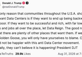 Datacenter Towns Hold All the Cards Before the Golden Shovel Hits Dirt
