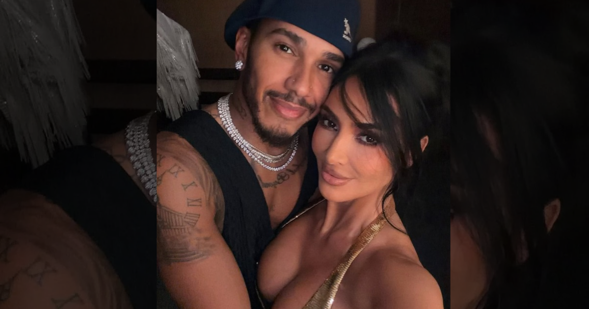 Kim Kardashian's Paris Photo Dump Reveals Steamy Lewis Hamilton Romance kim kardashian lewis hamilton