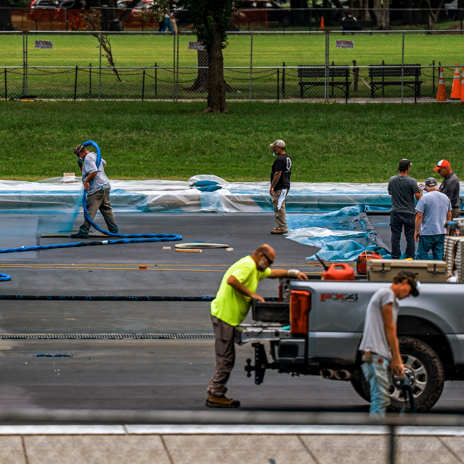 Reflecting Pool Contractor Blames Its Own Repairs, Not Vandals, for Damage lecting pool mediumSquareAt3X