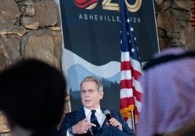 At G20 Meeting, Scott Bessent Accuses China of Flooding the World With Cheap Exports