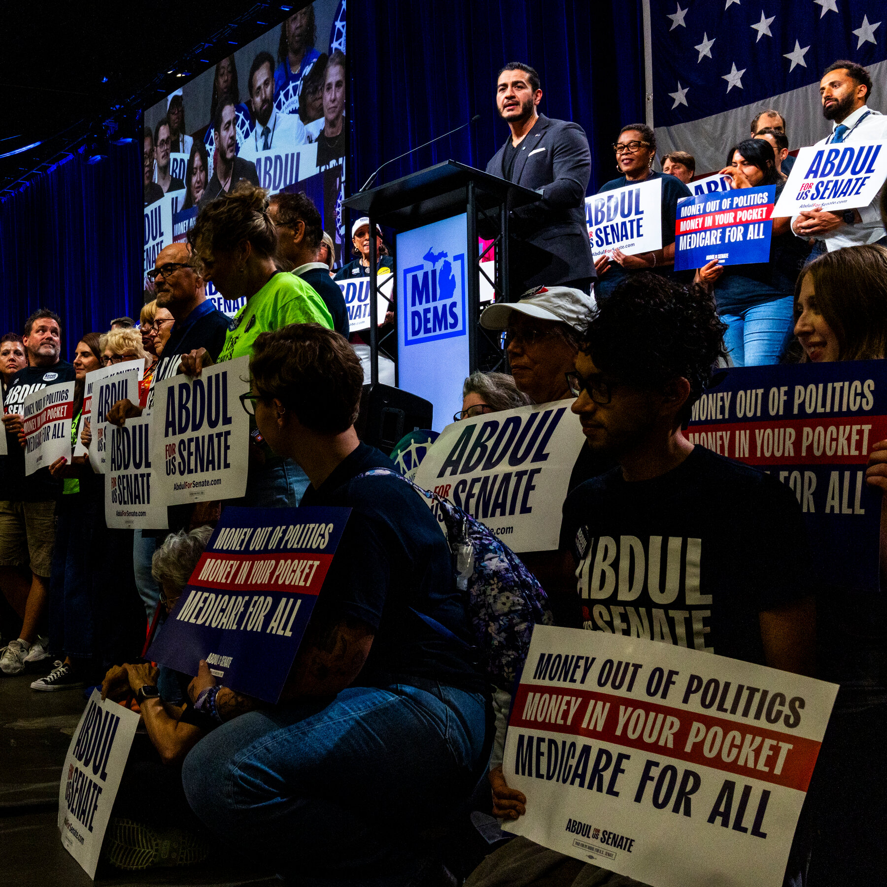 Democrats Meet With El-Sayed, Putting Aside Rifts Ahead of Midterms m mediumSquareAt3X 2