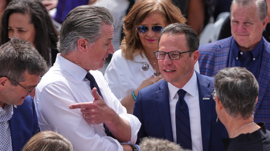 The 2028 Democratic presidential nominee will likely be a governor newsom gavin shapiro josh 06182026 AP26169580596501 2