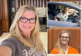 ‘Racist Karen’ makes deranged court appearance after sick video of her abusing father and daughter
