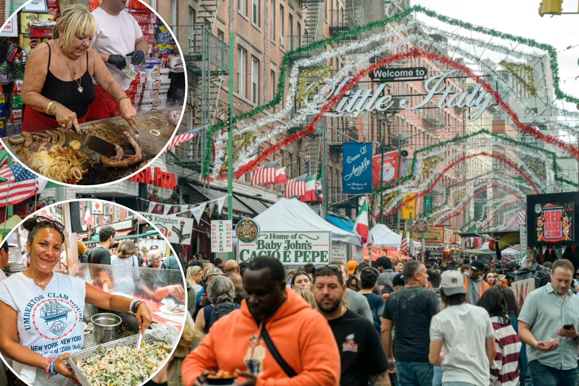 20-hour days, thousands of sandwiches made — the blood, sweat and tears it takes to put on the century-old San Gennaro Feast newspress collage brzvvdn6j 1790174533611