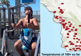 Dangerous tropical humidity blasts California as heat wave pushes temps to extreme high